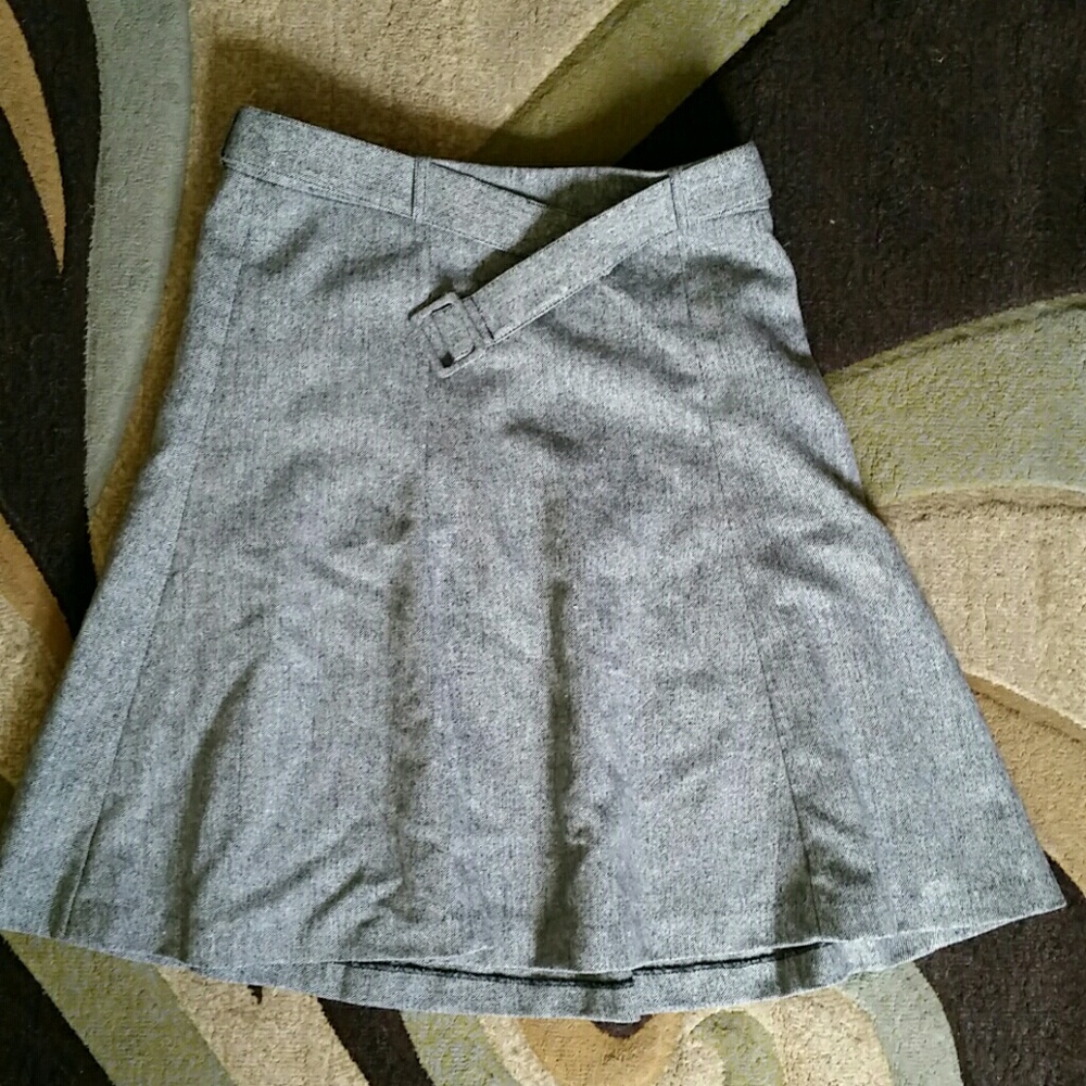 High Waist Pleated Skirt